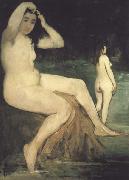 Edouard Manet Baigneuses en Seine (mk40) oil painting